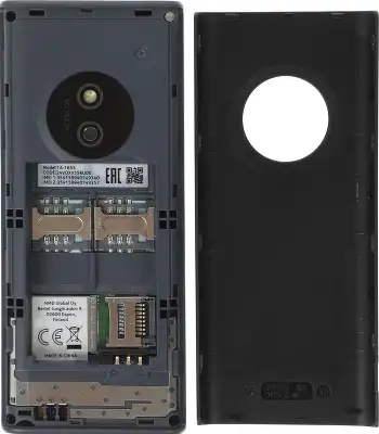 Мобильный телефон Nokia 125 DS TA-1655 черный моноблок 2Sim 2