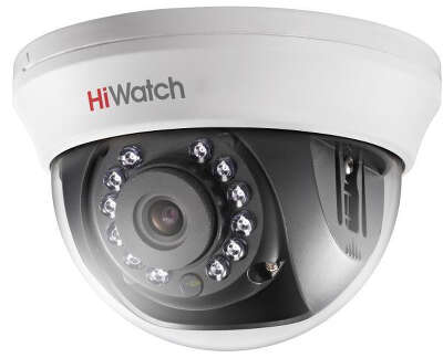 Камера видеонаблюдения аналоговая HiWatch DS-T201(B) (3.6 mm) 3.6-3.6мм HD-CVI HD-TVI цв. корп.:белый
