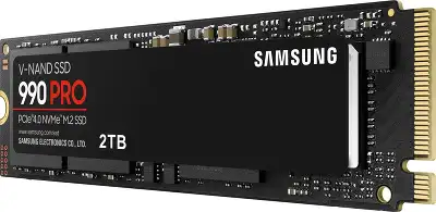 Твердотельный накопитель M.2 NVMe 2Tb Samsung 990 Pro [MZ-V9P2T0BW] (SSD)
