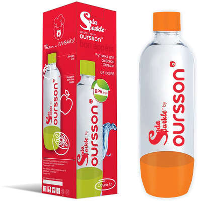 Пластиковая бутылочка Oursson OS1000RB/OR (оранжевый)
