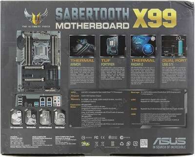 Мат. плата Asus SABERTOOTH X99