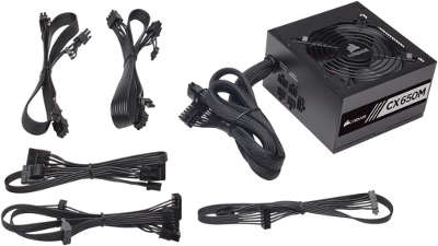 Блок питания 650W Corsair CX650M Series CX [CP-9020103-EU], модульный