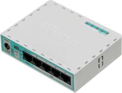 MikroTik RB750r2 hEX lite Маршрутизатор 4 порта 100Мбит/сек. + 1 порт WAN 100Мбит/сек.