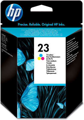 Картридж HP C1823D-E №23 (цветной, повышенной ёмкости; 490-920 стр.)