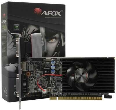 Видеокарта AFOX G210 1GB, DDR3 64-bit, VGA/DVI/HDMI 1*FAN LP (AF210-1024D3L5) RTL 