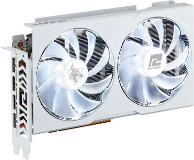 Видеокарта PowerColor AMD Radeon RX 6650 XT Hellhound Spectral White ОС 8Gb DDR6 PCI-E HDMI, 3DP