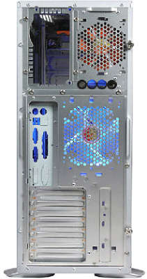 Корпус midiATX 2.03 Thermaltake Kandalf Silver Window (VD4000SWA) Liquid Cooling System (без б,п)