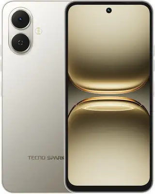 Смартфон Tecno Spark Go 2 128Gb 4Gb серый моноблок 3G 4G 2Sim 6.67" 720x1600 Android 15 13Mpix 802.11 a/b/g/n/ac GPS GSM900/1800 Protect FM microSD max1024Gb