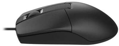 Мышь проводная A4TECH OP-335S черный (USB, 1200dpi, 3but) (OP-335S)