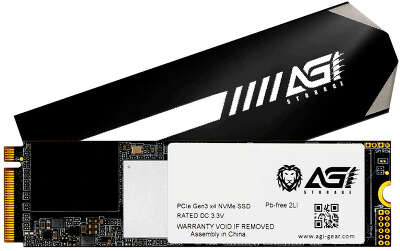 Твердотельный накопитель NVMe 512Gb [AGI512GIMAI218] (SSD) AGI AI218