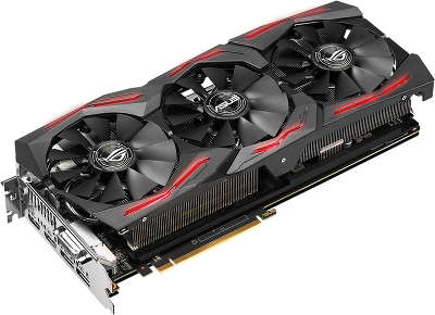 Видеокарта ASUS AMD Radeon RX Vega 64 GAMING 8Gb HBM2 PCI-E DVI, 2HDMI, 2DP