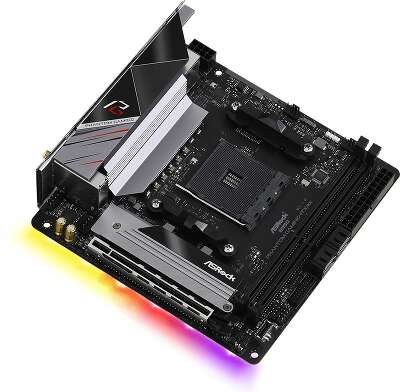 Материнская плата mini-ITX LGAAM4 ASRock B550 PHANTOM GAMING-ITX/AX