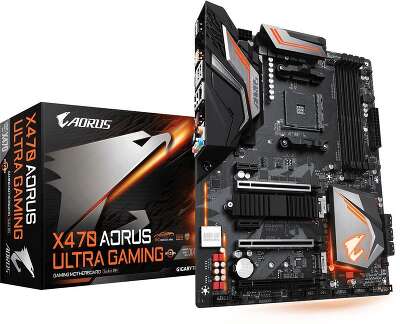Материнская плата ATX LGAAM4 GIGABYTE X470 AORUS ULTRA GAMING