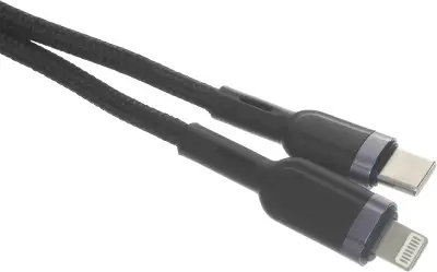 Кабель Hoco U117 IP(01467) USB Type-C (m)-Lightning (m) 1.2м черный
