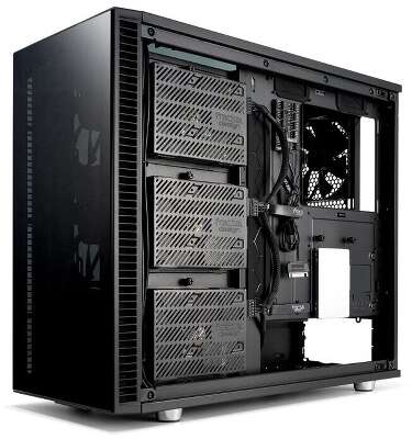 Корпус Fractal Design Define S2 Vision Blackout Edition, черный, ATX, Без БП (FD-CA-DEF-S2V-BKO-TGD)