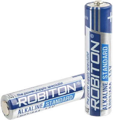 Элемент питания AAA ROBITON STANDARD LR03 (10 шт. отрывной блистер) цена за 1 шт.