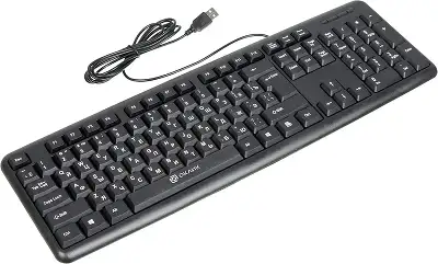 Клавиатура Оклик 180V2 черный USB (1185956)
