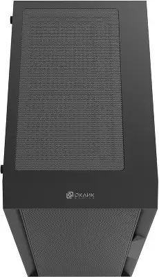 Корпус Оклик OCC-MN307 черный без БП mATX 8x120mm 2xUSB2.0 1xUSB3.0 audio bott PSU