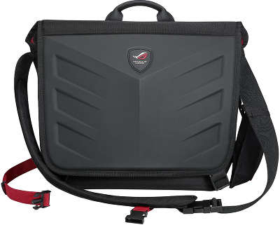 Сумка для ноутбука 15.6" ASUS ROG RANGER MESSENGER [90XB0310-BBP000], чёрная