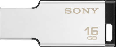 Модуль памяти USB2.0 Sony USM16MX 16 Гб, серия МX, серебристый
