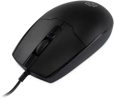 Мышь Оклик 147M черный оптическая 2000dpi USB 4but (1454525)