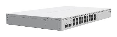 Маршрутизатор MikroTik Cloud Router Switch 518-16XS-2XQ, 2x 100 Gigabit QSFP28 ports and 16x 25 Gigabit SFP28 ports,4 fans, 2 PSU