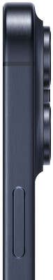 Смартфон Apple A3108 iPhone 15 Pro Max 512Gb синий титан моноблок 3G 4G 2Sim 6.7" 1290x2796 iOS 17 48Mpix 802.11 a/b/g/n/ac/ax NFC GPS GSM900/1800 Protect