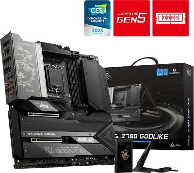 Материнская плата EATX LGA1700 MSI MEG Z790 GODLIKE