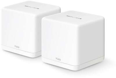 Усилитель Wi-Fi сигнала Домашняя Mesh система Mercusys Halo H60X(2-pack) AX1500