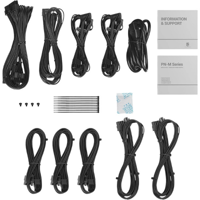 Блок питания Deepcool GAMERSTORM PN850M (ATX 3.1, 850W, Full Cable Management, PWM 120mm fan, Active PFC, 80+ GOLD, Gen5 PCIe) RET