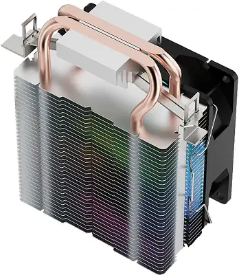 Устройство охлаждения(кулер) Digma D-CPC110-PWM1 90x90x25mm Soc-AM5/AM4/1200/1700/1851 черный 4-pin 23dB Al+Cu 110W 247gr Ret