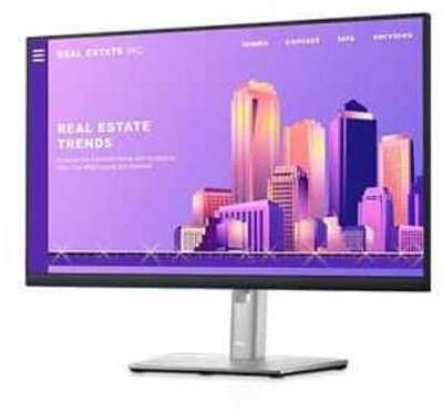 LCD Dell 23.8" P2422H черный {IPS 1920x1080 60Hz 5ms 178/178 250cd 1000:1 8bit(6bit+FRC) D-Sub HDMI1.4 DisplayPort1.2 4xUSB3.2 Pivot VESA} [2422-5175]