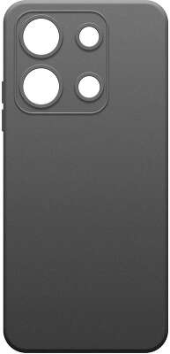 Чехол (клип-кейс) BoraSCO для Infinix Note 30i Silicone Case черный (72109)