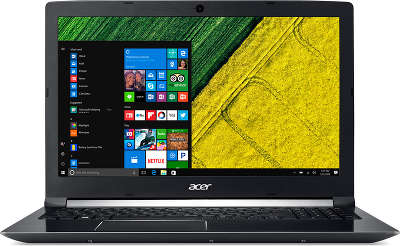 Ноутбук Acer Aspire 7 A717-71G-718D 17.3" FHD i7-7700HQ/8/1000/128 SSD/GF GTX 1060 6G/WF/BT/Cam/Linux