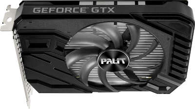 Видеокарта Palit nVidia GeForce GTX1650 StormX OC D6 4Gb GDDR6 PCI-E DVI, HDMI, DP