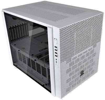 Корпус Thermaltake Core X5 Tempered Glass Snow Edition, белый, ATX, Без БП (CA-1E8-00M6WN-00)