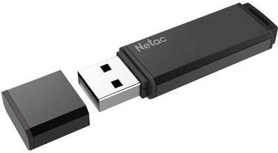 Модуль памяти USB3.0 Netac U351 256 Гб черный [NT03U351N-256G-30BK]