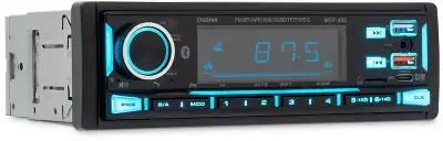 Автомагнитола Digma MCP-450 1DIN 4x45Вт v5.0 USB 2.0 AUX 4 ПДУ