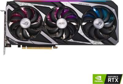 Видеокарта ASUS NVIDIA nVidia GeForce RTX 3050 ROG STRIX GAMING 8Gb DDR6 PCI-E 2HDMI, 3DP, LHR