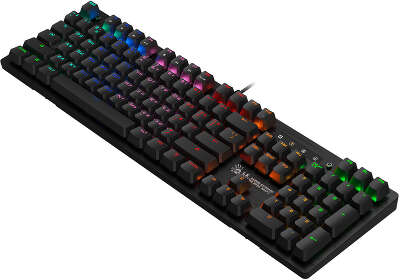 Клавиатура A4Tech Bloody B820R Blue S механическая черный USB for gamer LED (B820R BLACK (BLUE SWITCH))