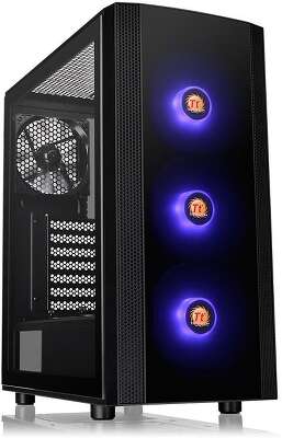 Корпус Thermaltake Versa J25 TG RGB, черный, ATX, Без БП (CA-1L8-00M1WN-01)