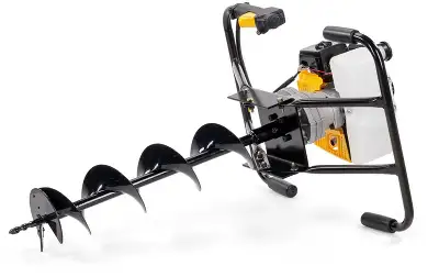 Мотобур Champion AG364 профес. 2-х такт. 2200Вт 3л.с. 64см3 8700об/мин