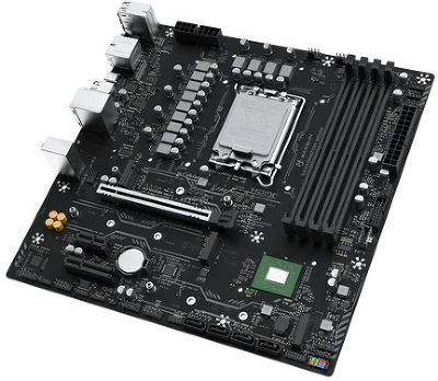 Материнская плата MAXSUN MS-Terminator B860M, LGA1851, B860, 4*DDR5, 4*SATA3, 3*M.2, USB 3.2, USB 2.0, Type-C, 1*PCIEx16, 1*PCIex4, 1*PCIex1, HDMI+DP, mATX