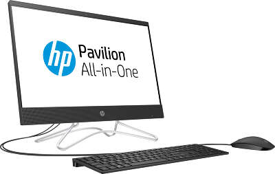 Моноблок HP Pavilion 24-f0020ur 23.8" FHD Silver J5005/4/1000/WF/BT/Cam/Kb+Mouse/W10,черный (4HD03EA)