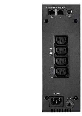 ИБП Eaton 5S550I, 550VA, 330W, IEC, розеток - 4, USB, черный
