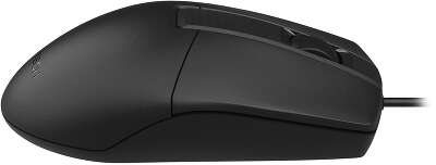 Мышь A4Tech OP-330S черный оптическая 1200dpi silent USB 3but (OP-330S (BLACK))