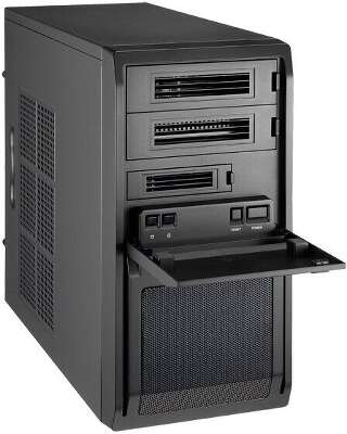 Корпус Chieftec LT-01B mATX, без БП. Сталь 0.6мм , 1х USB 3.0, 2x USB 2.0, безвинтовые крепления.