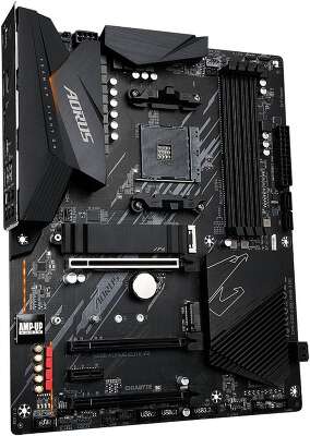 Материнская плата Gigabyte B550 AORUS ELITE V2, Socket AM4, AMD B550, 4xDDR4-3200, HDMI+DP, 3xPCI-Ex16, 1xPCI-Ex1, 4xSATA3(RAID 0/1/10), 2xM.2, 8 Ch Audio, 2,5GLan, (2+4)xUSB2.0, (6+2)xUSB3.2, ATX, RTL {8} (809898)