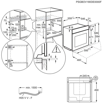 Electrolux EOE7P31Z