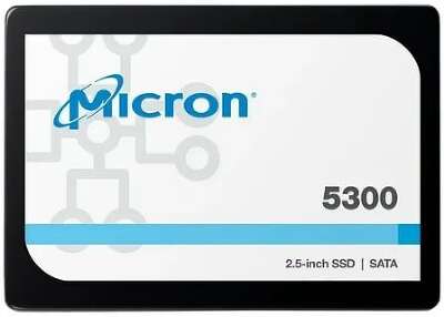 Твердотельный накопитель SATA3 960Gb [MTFDDAK960TDT-1AW1ZABYY] (SSD) Micron 5300 MAX